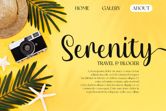 Palerissa Font PNG with transparent background - Preview 3