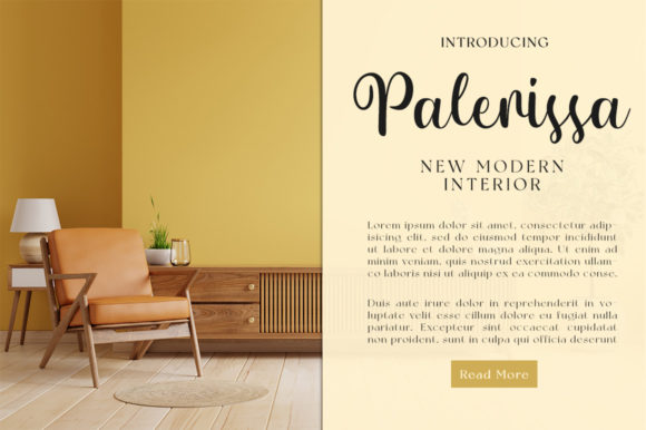 Palerissa Font PNG with transparent background - Preview 4