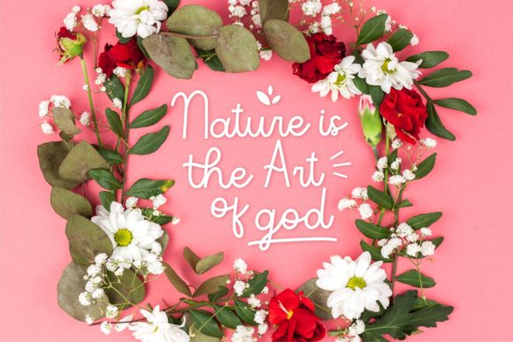Rainy Sunday Font PNG with transparent background - Preview 4