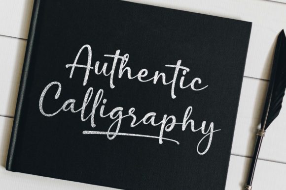 Signatour Font font preview - 5