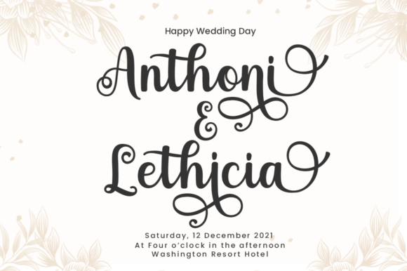 Simply Blessed Font PNG with transparent background - Preview 3