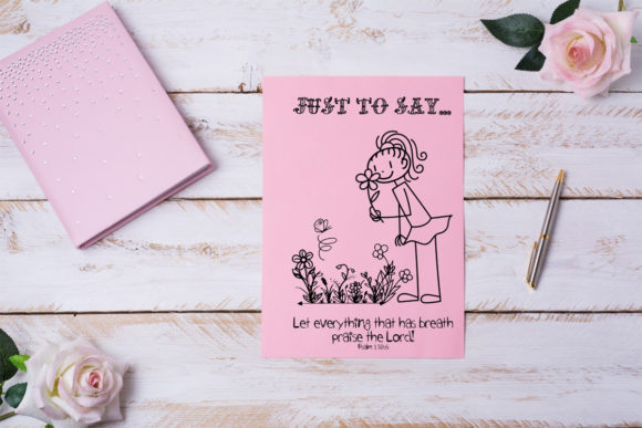 A5 Printable Scripture Doodle Cards