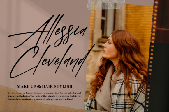 Agatha Paterson Font - Preview 4