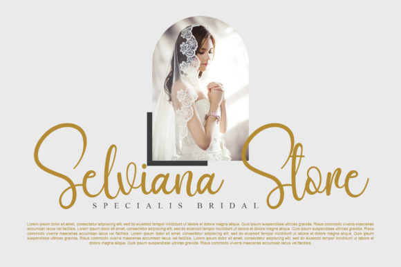 Amerta Signature Font - Preview 3