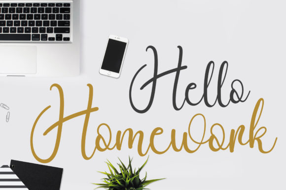 Amerta Signature Font - Preview 4