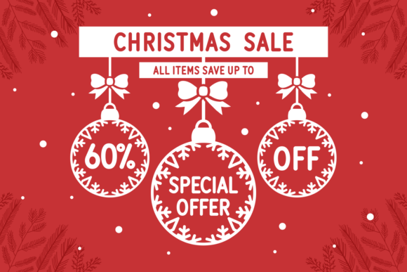 Baubles Pack Font PNG with transparent background - Preview 4