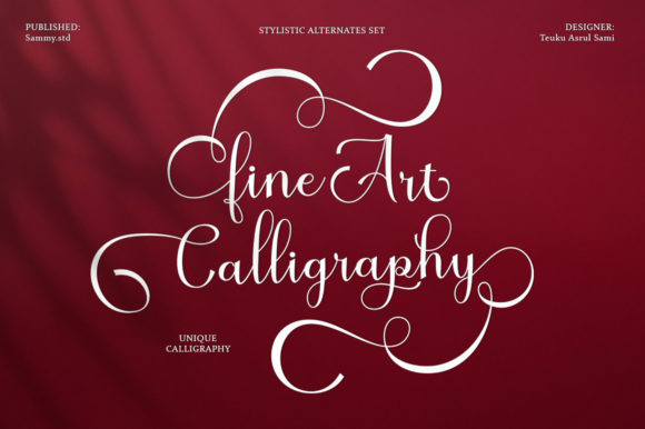 Benthura Script Font - Preview 1