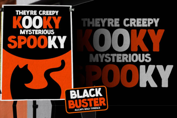 Blackbuster Font - Preview 3