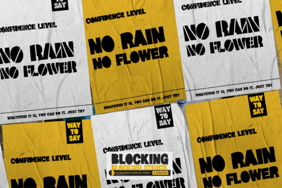 Blocking Font - Preview 4