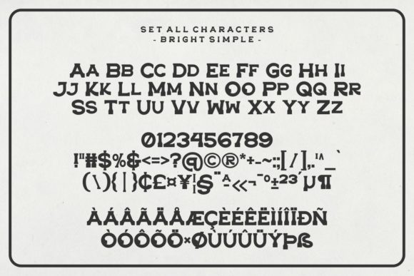 Bright Simple Font - Preview 6
