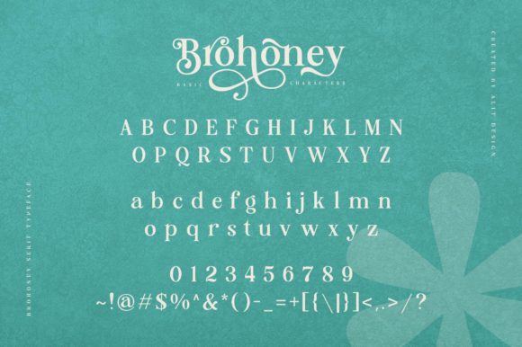 Brohoney Font - Preview 4
