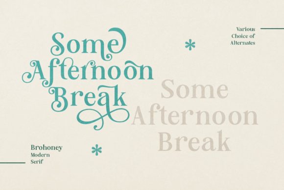 Brohoney Font - Preview 5