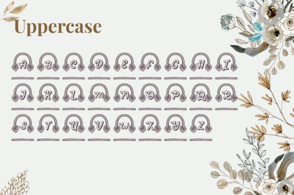 Carolyn Monogram Font - Preview 3