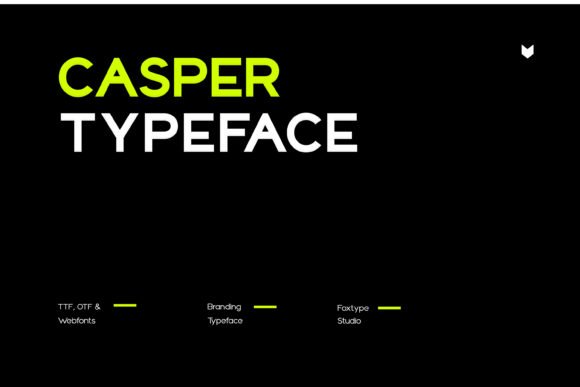 Casper Font - Preview 4