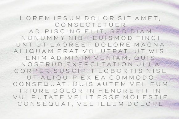 Chateau Space Light Font - Preview 2