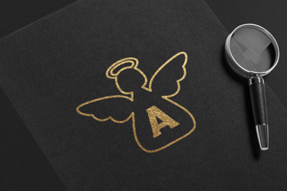 Christmas Angel Font PNG with transparent background - Preview 1