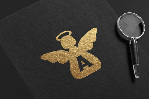 Christmas Angel Font PNG with transparent background - Preview 2