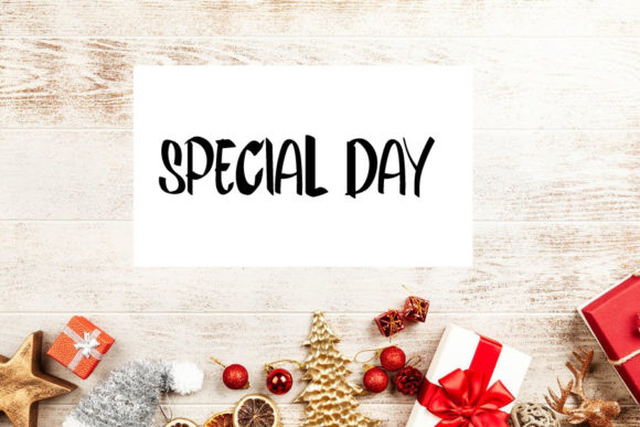 Christmas in December Font - Preview 2