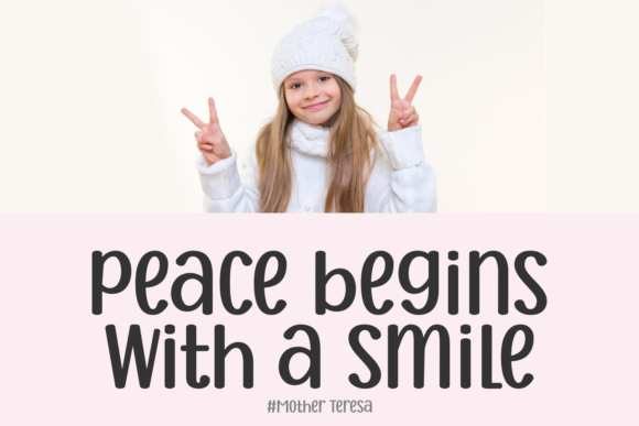 Chubby Unicorn Font - Preview 3