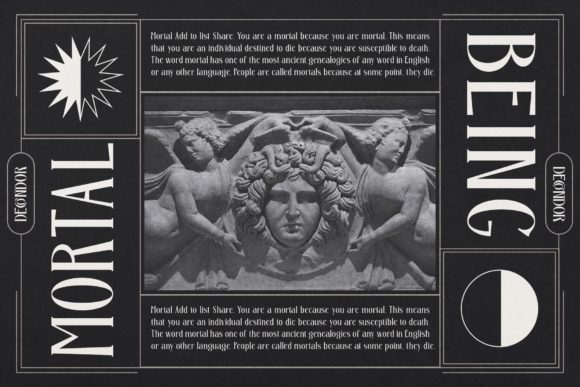 Decondor Font - Preview 1