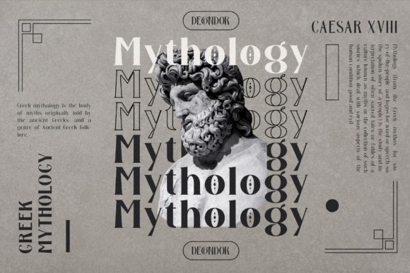 Decondor Font - Preview 6