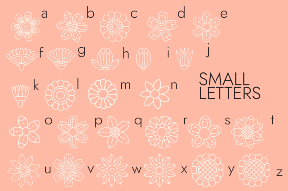 Flowerose Font - Preview 1