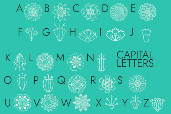 Flowerose Font - Preview 2