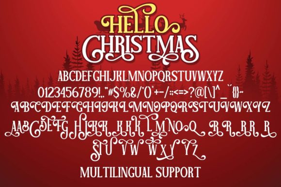 Hello Christmas Font - Preview 6