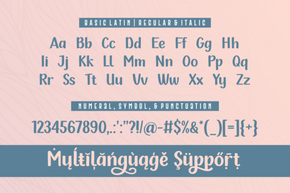 Heyla Font PNG with transparent background - Preview 4