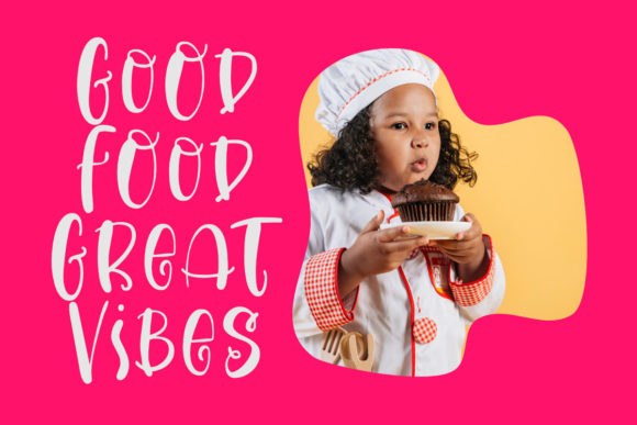 Jelly Pie Font PNG with transparent background - Preview 1