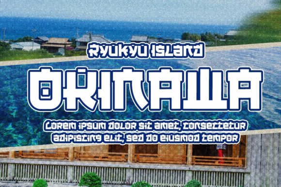 Kawara Font PNG with transparent background - Preview 1