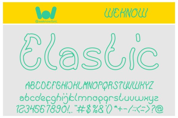 Keep Quite and Simple Font PNG with transparent background - Preview 4