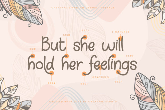 Kinantan Font PNG with transparent background - Preview 5