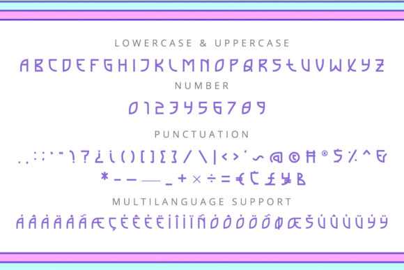 Komon Font PNG with transparent background - Preview 6