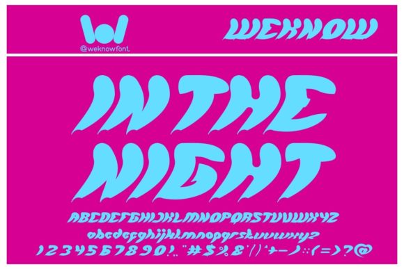 Let It Be Font PNG with transparent background - Preview 2