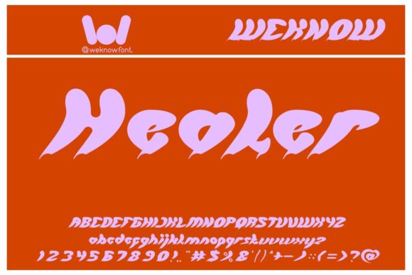 Let It Be Font PNG with transparent background - Preview 4