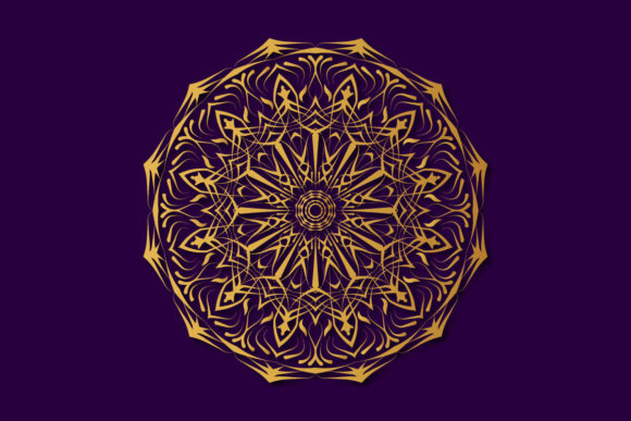Mandala Design Background Vector Grafik Druck-Vorlagen Von sadhincosta128