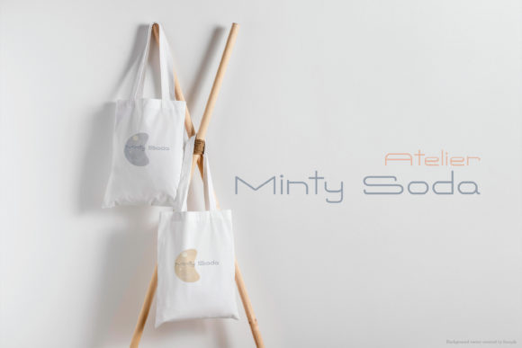 Minty Soda Font PNG with transparent background - Preview 1
