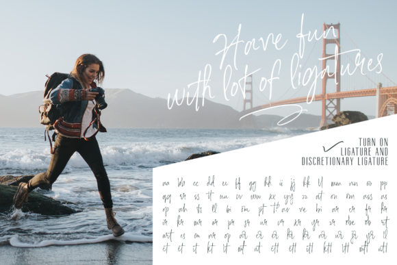 Misopen Font PNG with transparent background - Preview 2