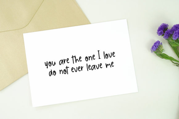 My Handwritting Font font preview - 2