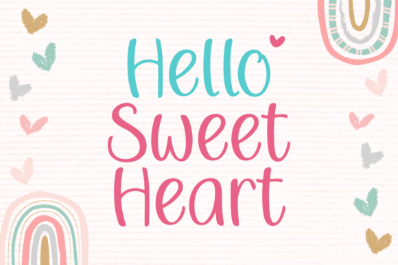 Ningst Cute Font PNG with transparent background - Preview 3