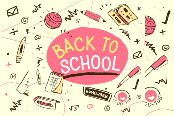Ningst Lovely Teacher Font PNG with transparent background - Preview 5