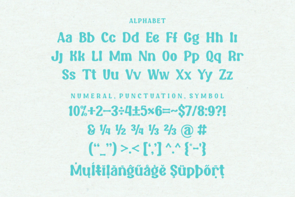 Ningst Mode Font PNG with transparent background - Preview 4