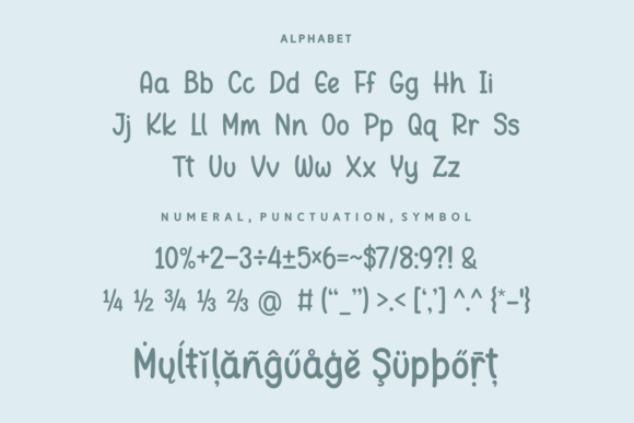 Ningst Only Peace Font PNG with transparent background - Preview 2