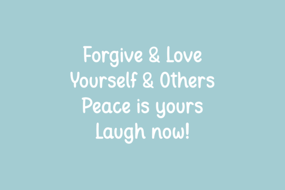 Ningst Only Peace Font PNG with transparent background - Preview 4