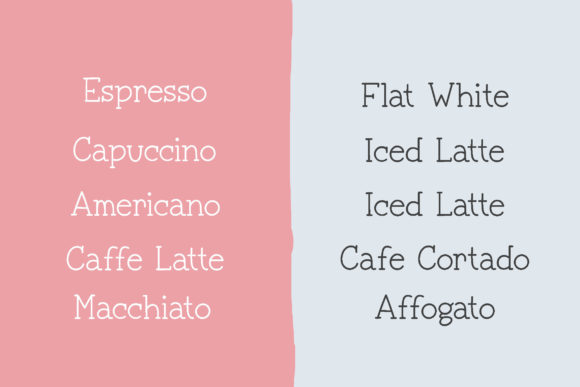 Oatmilk & Cookies Font PNG with transparent background - Preview 3