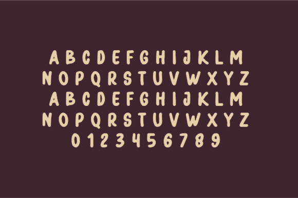 Pomerania Font PNG with transparent background - Preview 1