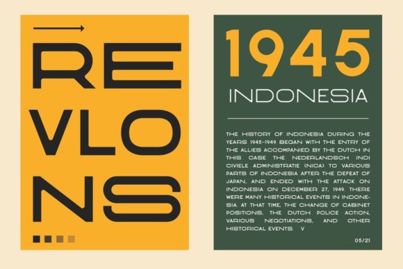 Rinjani Sans Font PNG with transparent background - Preview 5