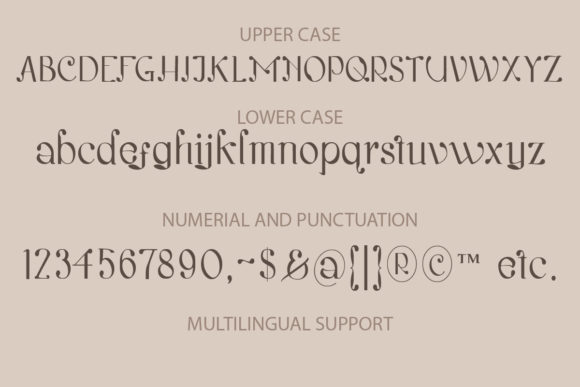 Ronaeko Font font preview - 4