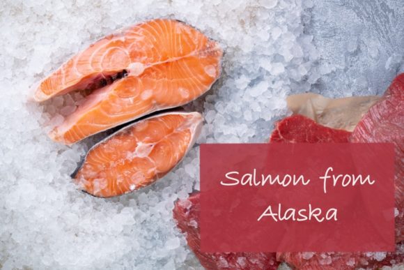 Salmon Alaska Font PNG with transparent background - Preview 1